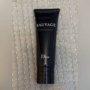 Dior Sauvage Black Face Cleanser and Mask